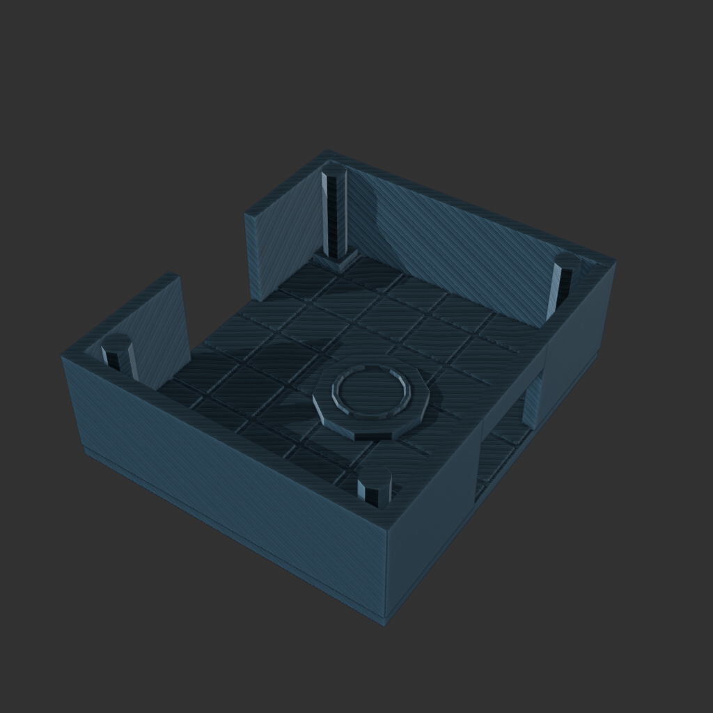 Embervault Room low-poly work sample