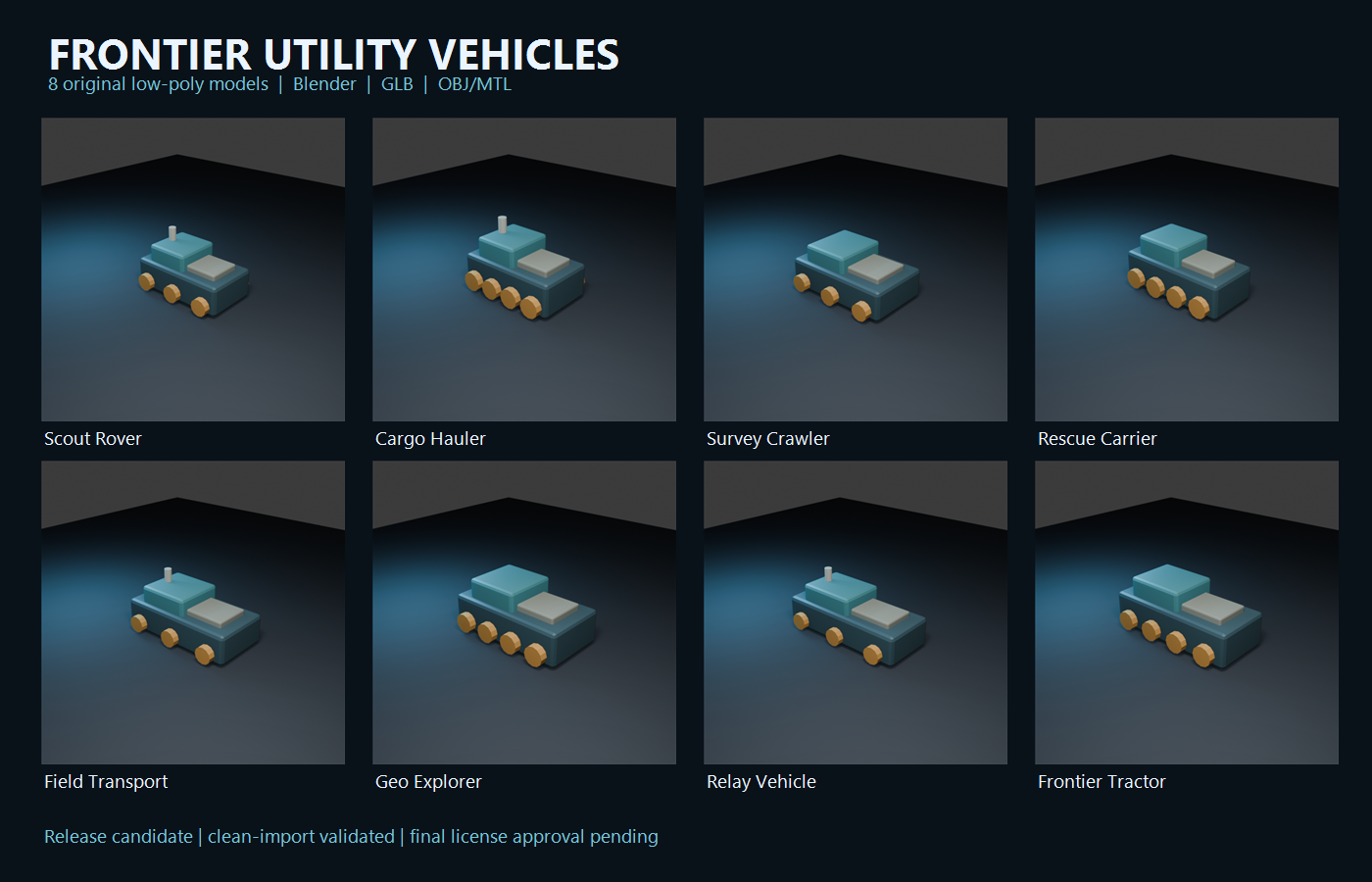 Custom Low-Poly Mini-Pack — 3 Founding Slots product preview